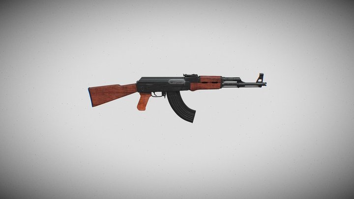 AK47 3D Model