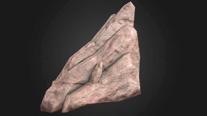 Rock Formation 3D Model