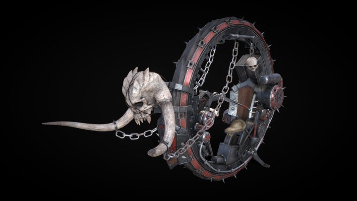 Horde Monowheel 3D Model