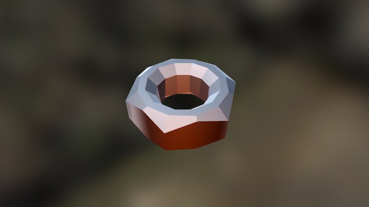 Nut 3D Model