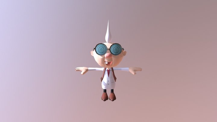 Professor E Gadd 3D Model