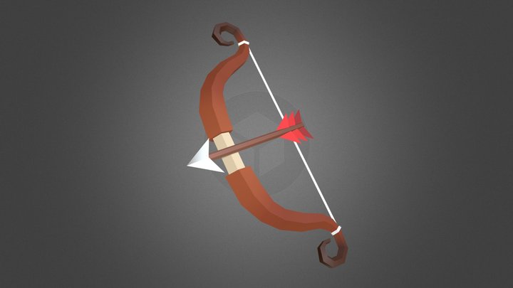 Swirly Bow 3D Model