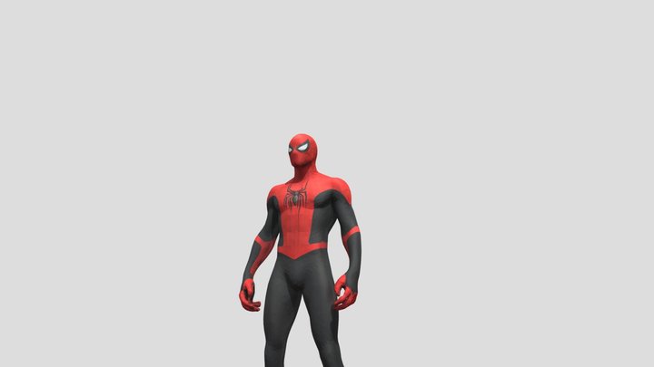 Spider_Man_ Suit_0604202337_texture_fbx 3D Model