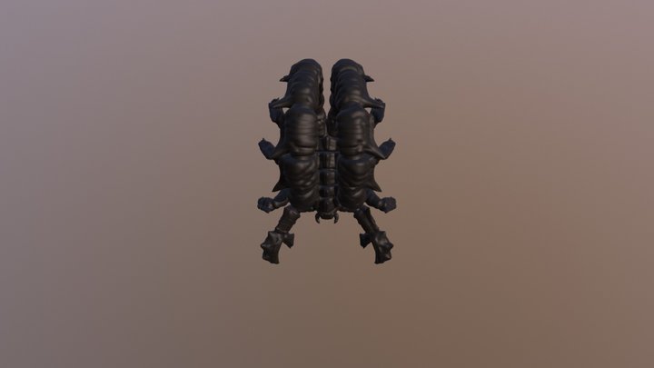 scorpion tribe symbol 3D Model
