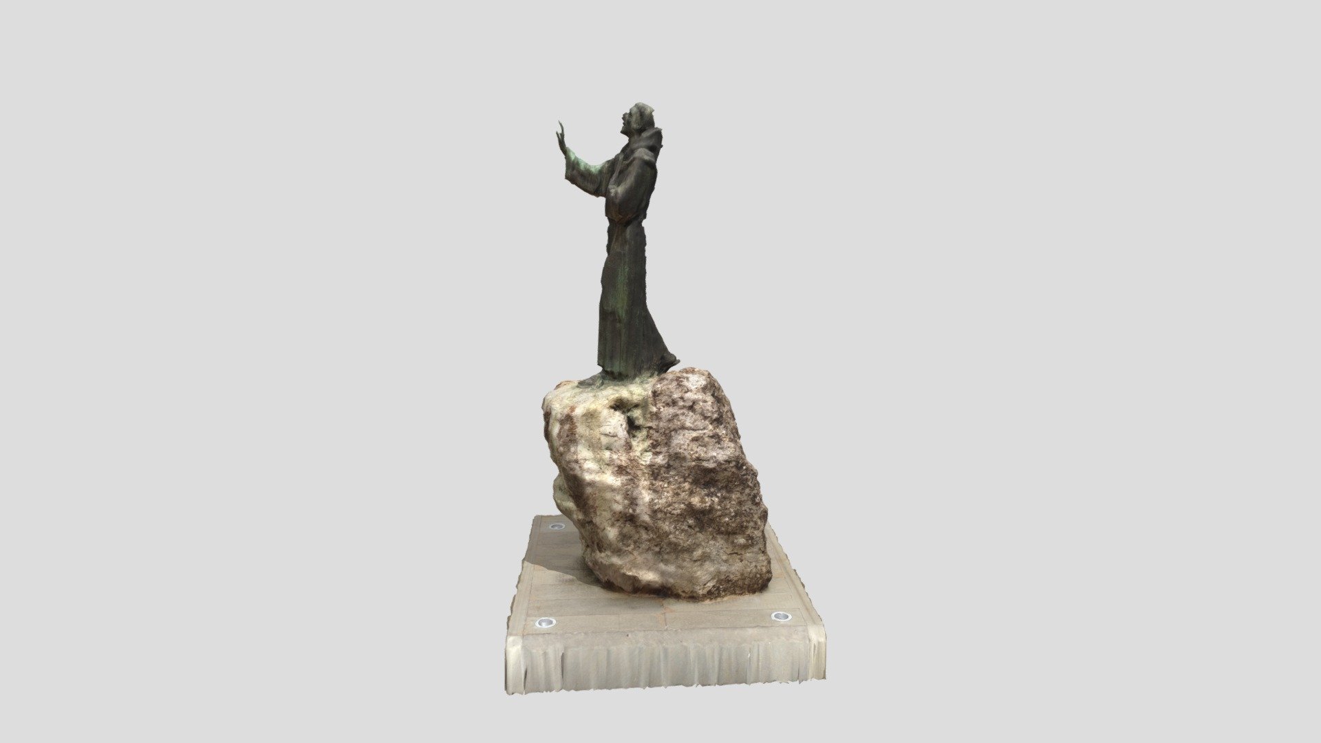 Rieti - Statua Di San Francesco