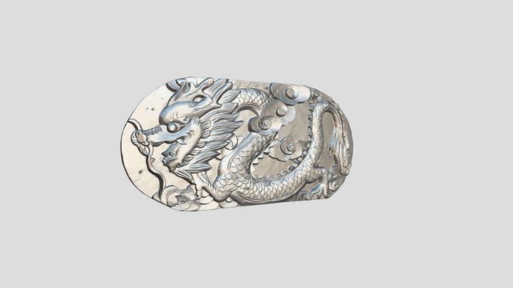 Dragon Relievo 3D Model