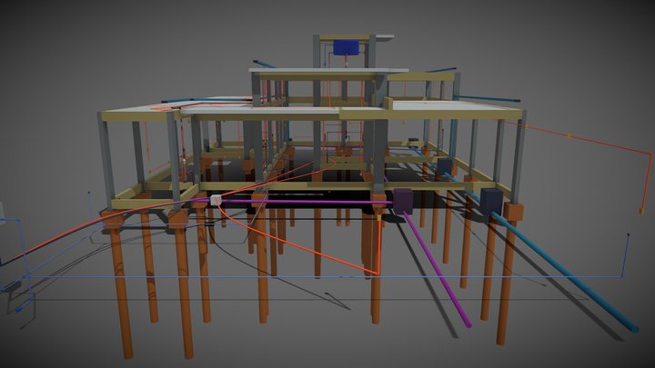 Projetos Complementares - Antenor 3D Model