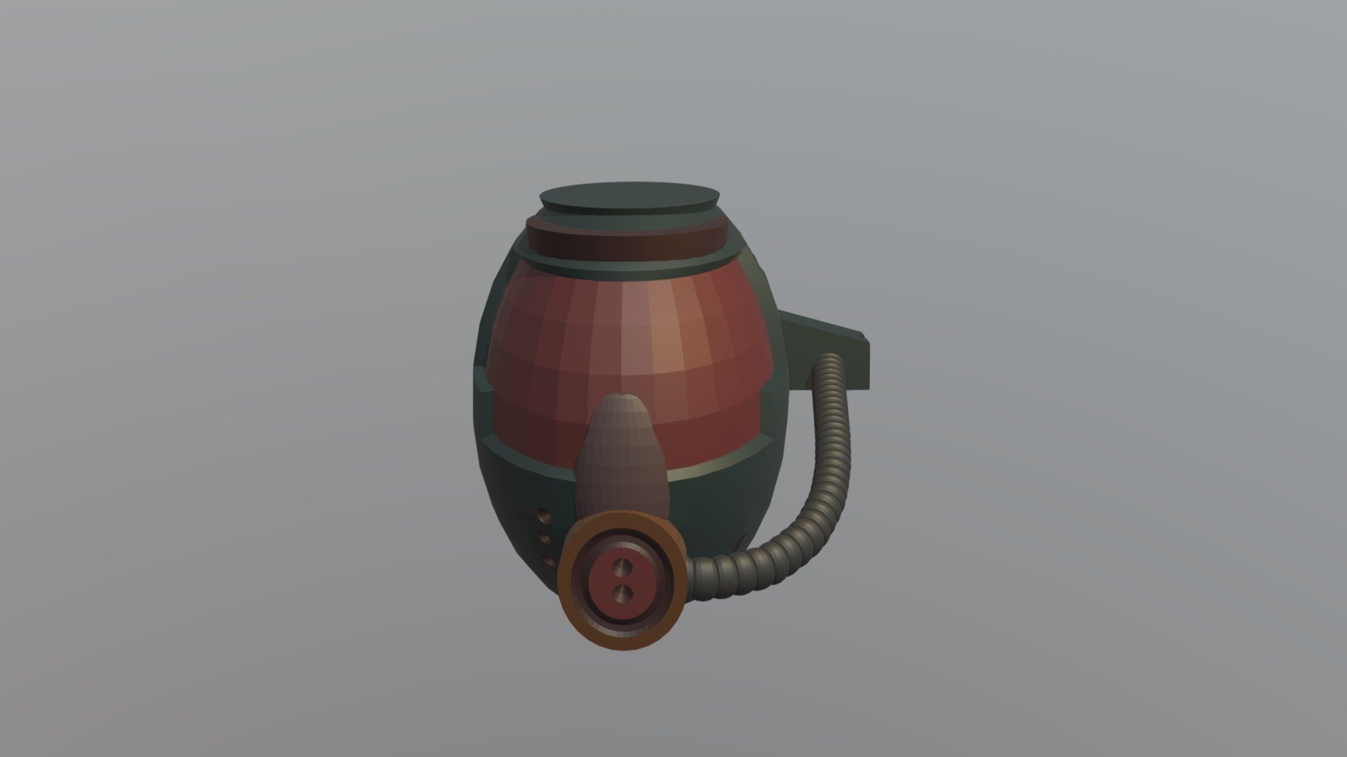 Sci- Fi Helmet Hard Surface Project