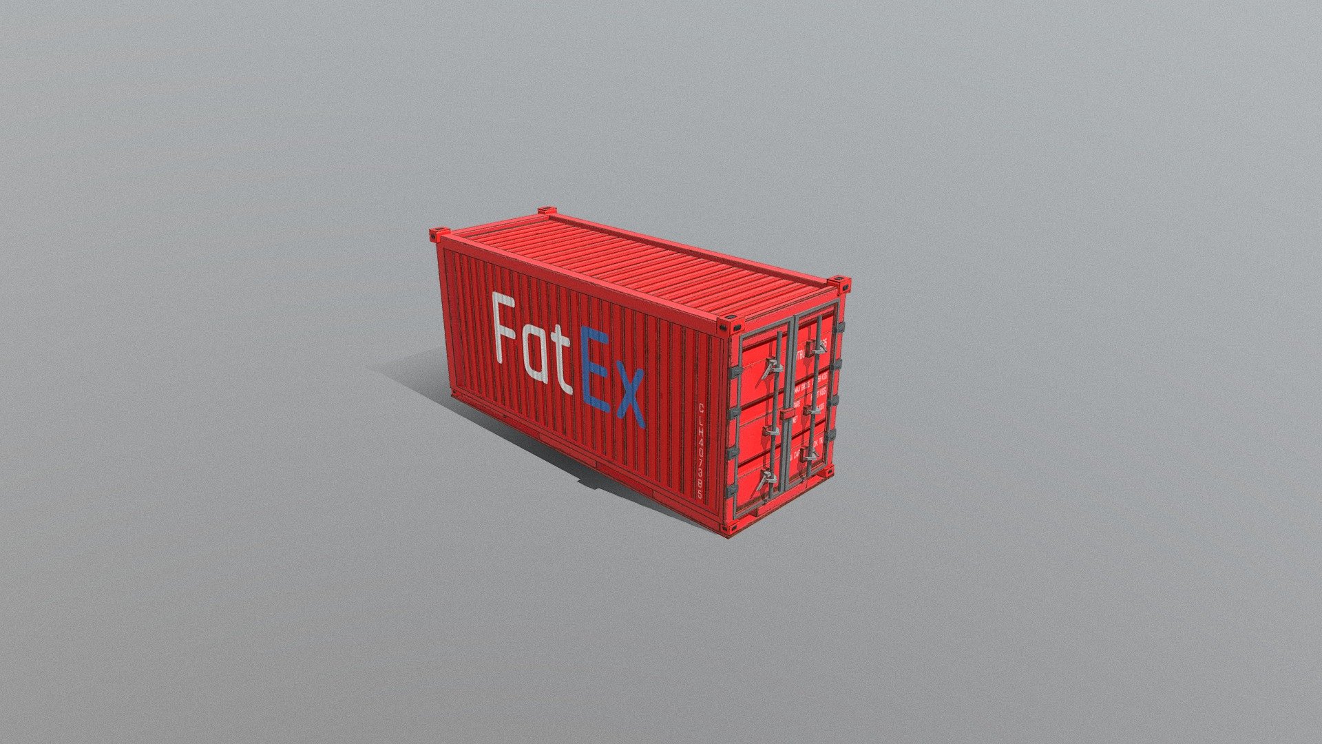 Container Game Asset 3D model by KadirGozelce [b7a351e] Sketchfab