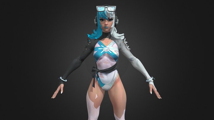 Luna Snow Cool Summer 3D Model