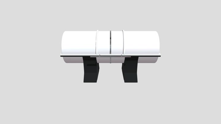 Capsule with animation 3D Model