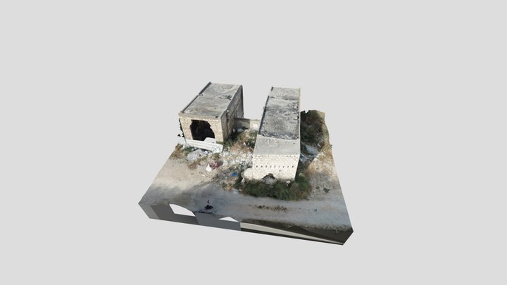 ruined building 3D Model