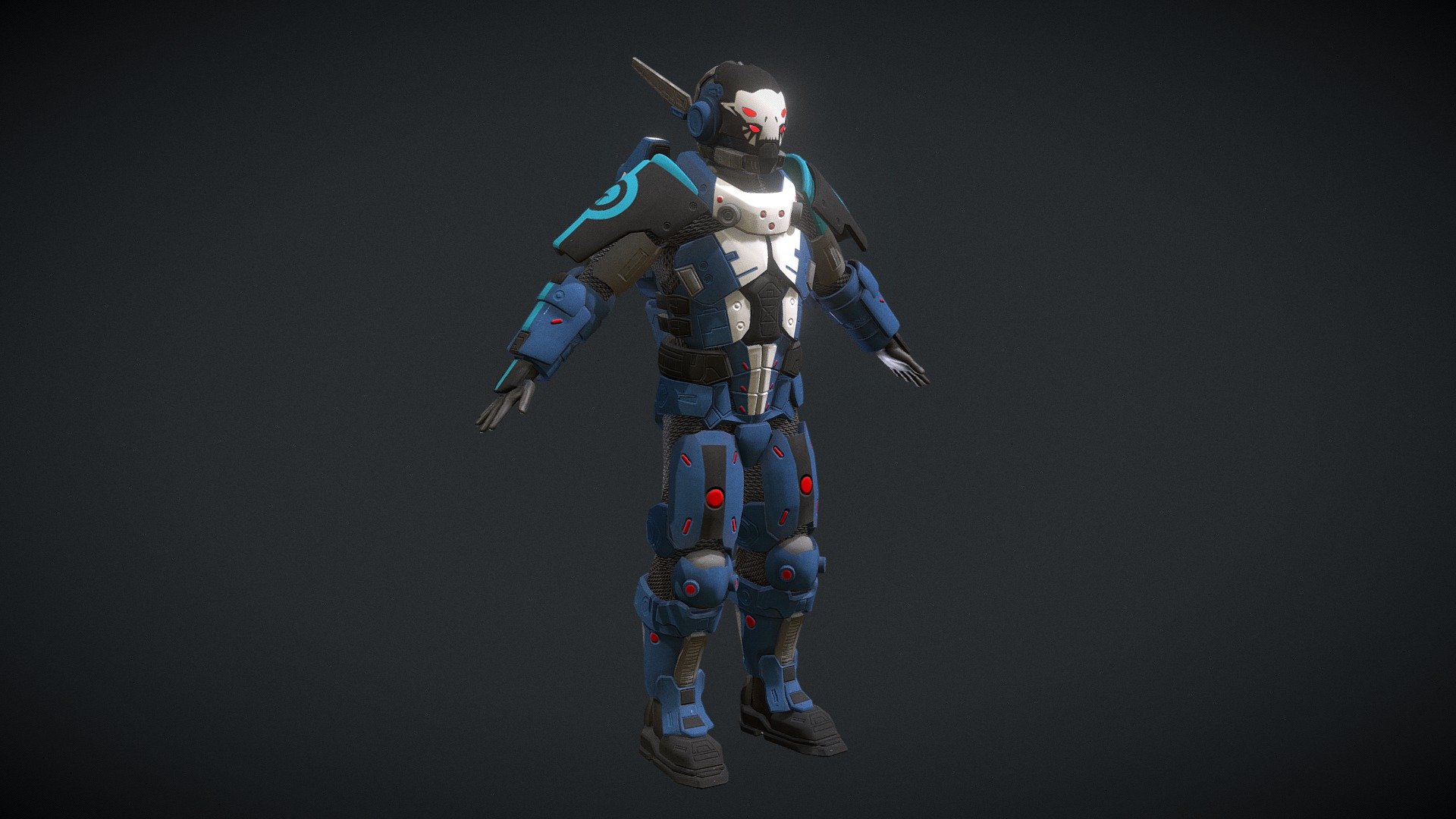 Infinity Panoceania Orc Trooper - Buy Royalty Free 3D model by Outworld ...