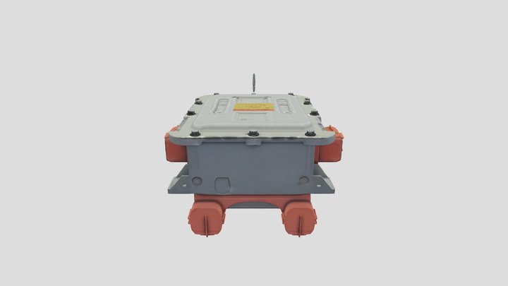 MG MG4 ev Voltage converter inverter 3D Model