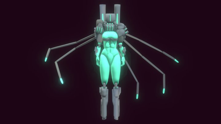 Mindflayer (with cables) 3D Model