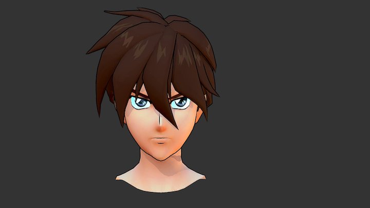 Mobile Suit Gundam Wing - Heero Yuy 3D Model