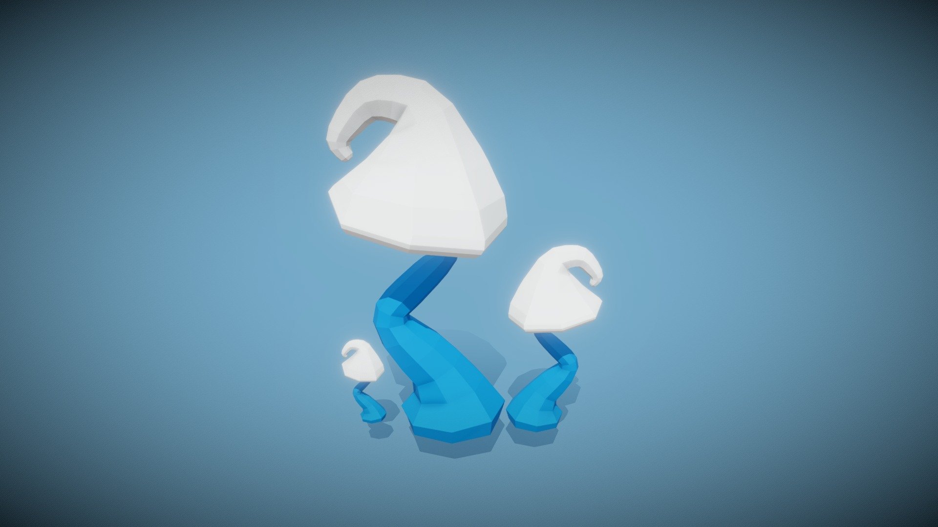 blue mashroom