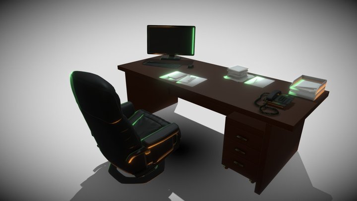 Arriba 43+ imagen office desk model