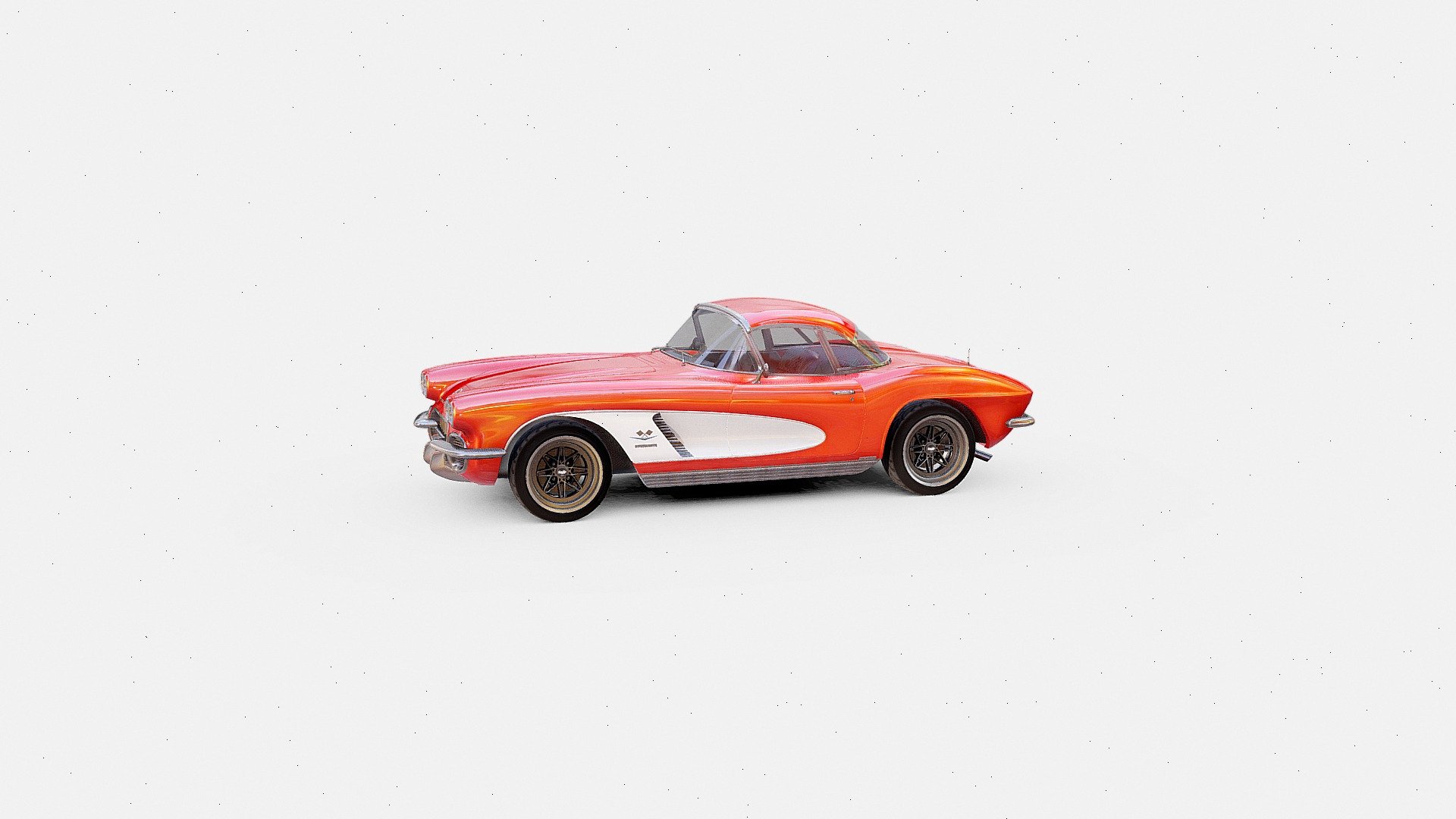 Chevrolet Corvette C1 | www.vecarz.com — Sketchfab embed 3D viewer