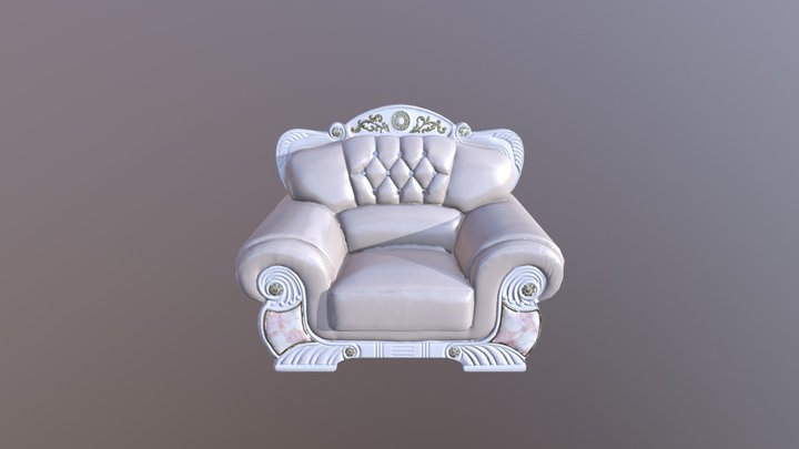 Couch Test Scan 3D Model