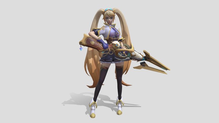 Layla (Energy Gunner Skin) - MLBB