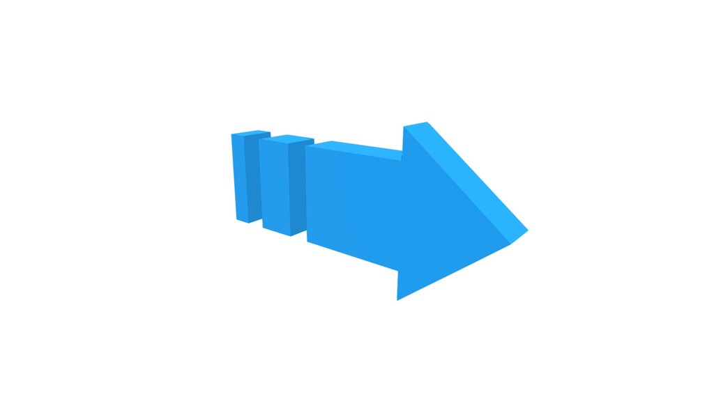 Arrow Icon Flat Style Direction Pointer Symbol