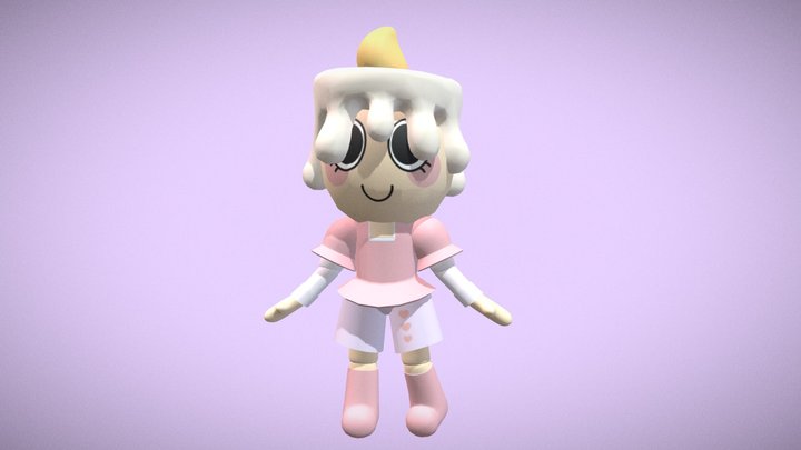 Ivy (Dandy's World OC) 3D Model