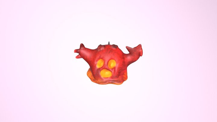 Lava Blob 3D Model