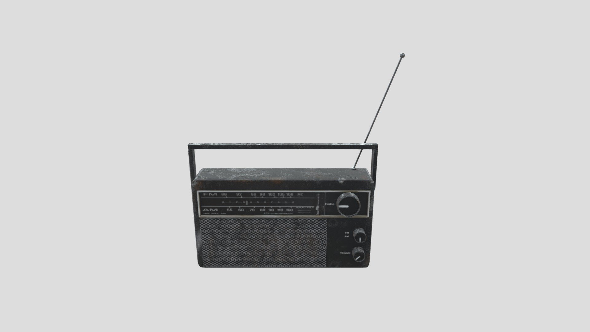 ArtStation - Old Radio