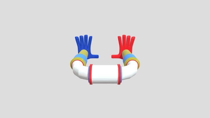 Poppy Playtime Vhs Grabpack 3D Model