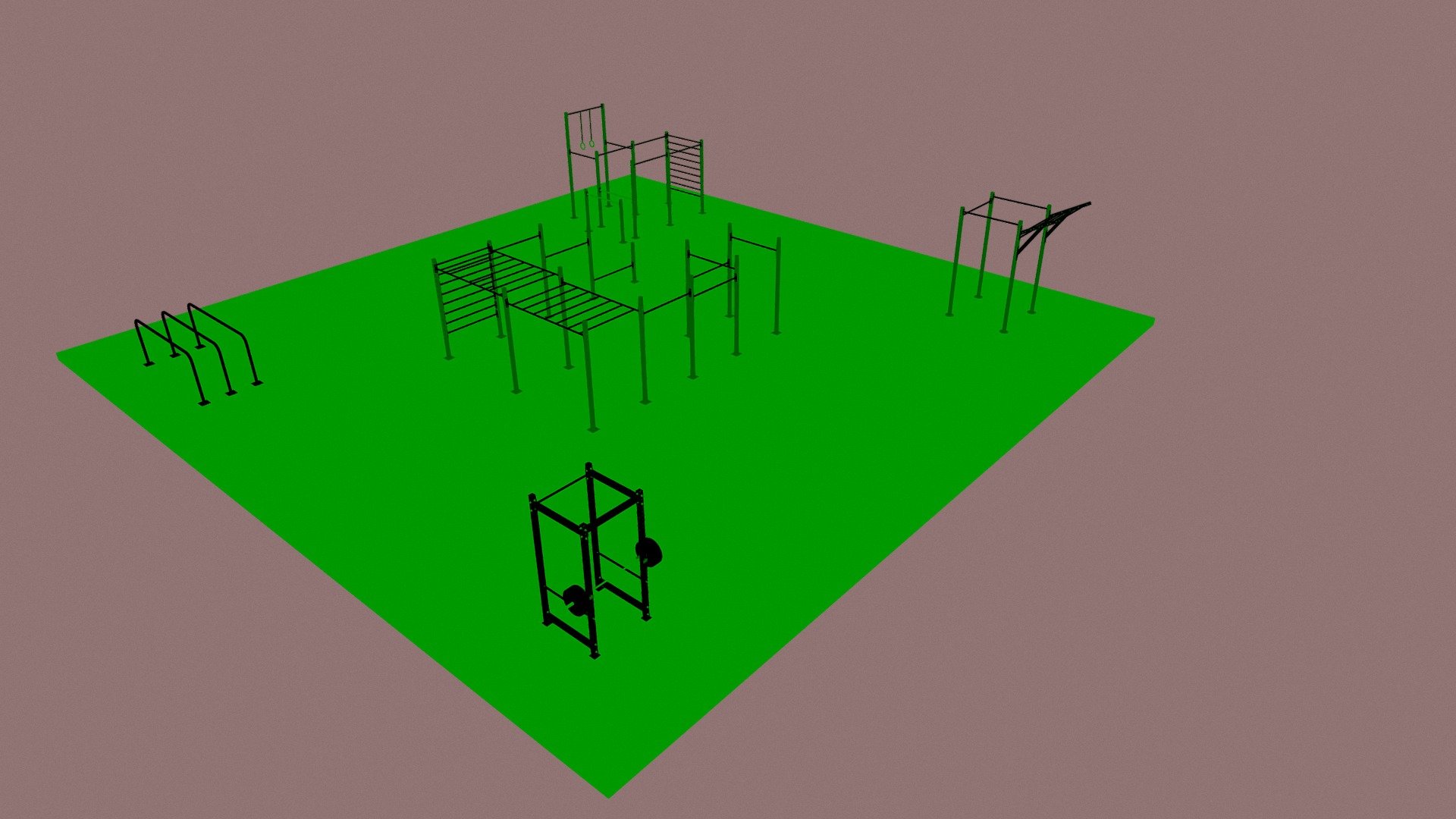 Gimnasio 20 x 20 mts