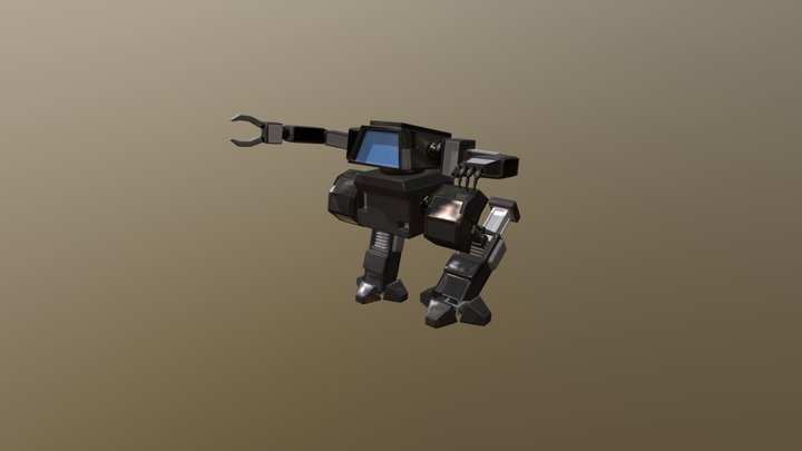 FBX Robot 3D Model