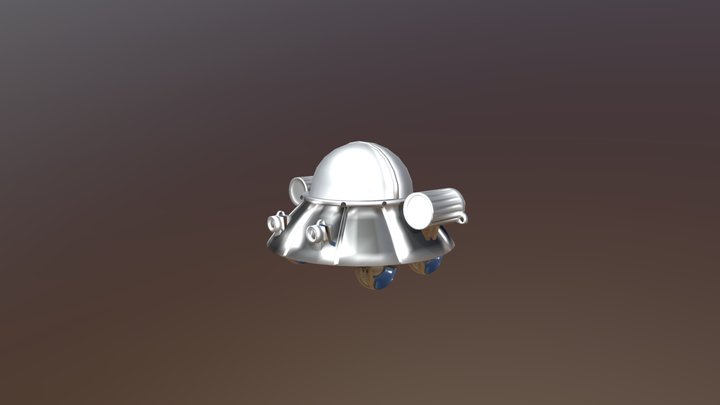 nave_Rick_Sanchez 3D Model