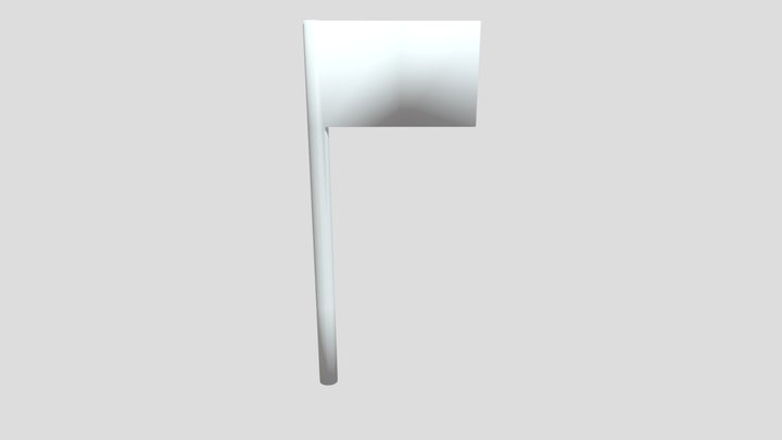 Flag-obj 3D Model