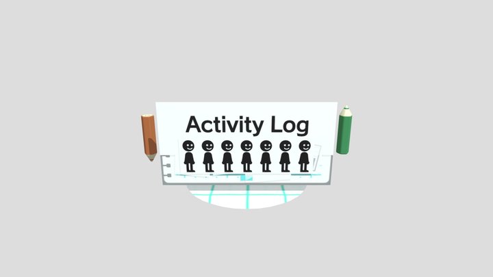3DS - HOME Menu - Banners - Activity Log – Gratis 3D-model STL