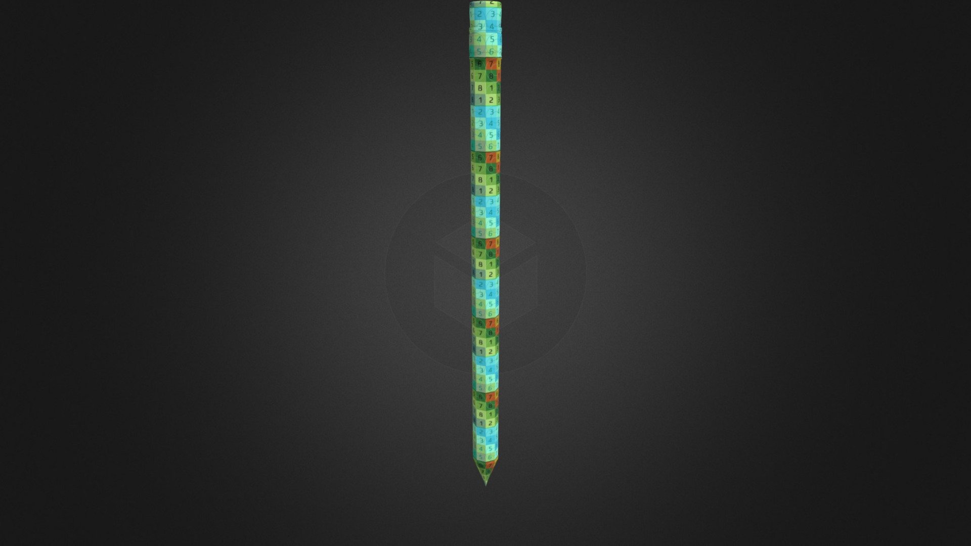 Pencil With Color