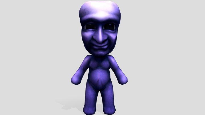 Ao Oni Nightmare - Ao Oni 3D Model