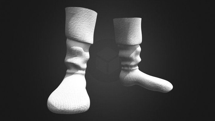 Socks - Calcetas 3D Model