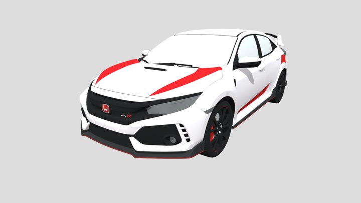 modified-honda-civic 3D Model