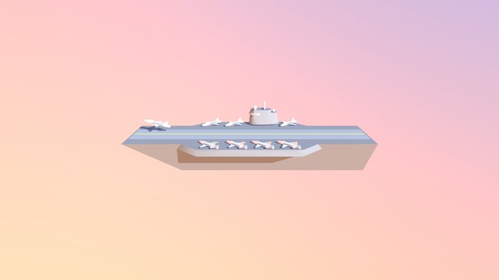 Aircraft Carrier Model 3D Model