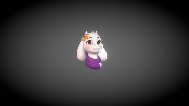 Toriel Best Goatmom 3D Model