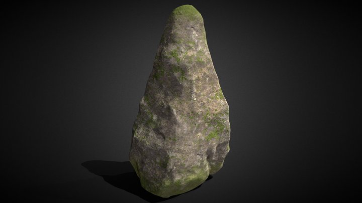 Rock Monolith 006 3D Model