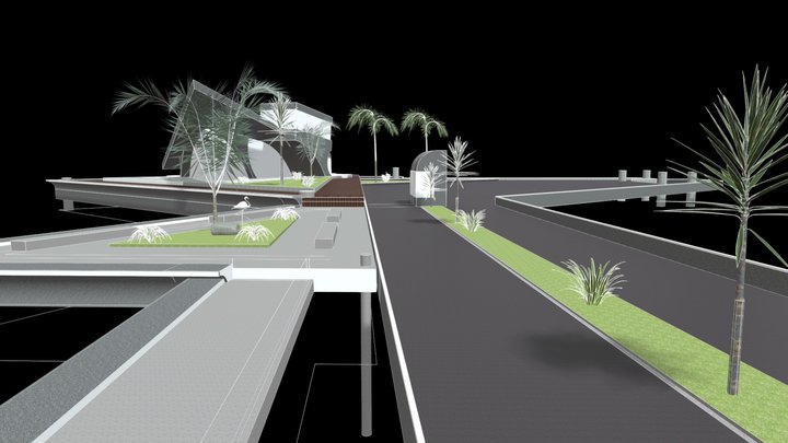 Cowes pier Phillip island 3D Model