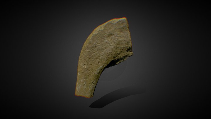 Sickle pottery from Tell Yassir 3D Model