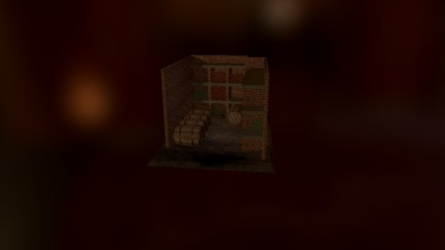 Wine Cellar 3D Model