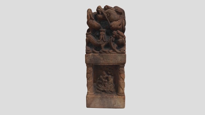 Chinese Soapstone Seal #1 3D Model