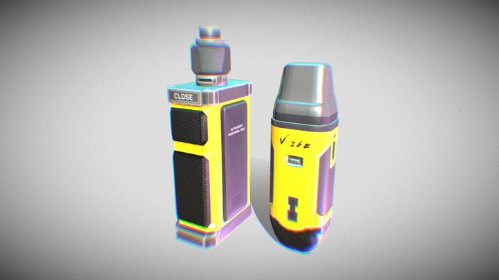 Evolution of Vapes — 3D Model Collection 3D Model