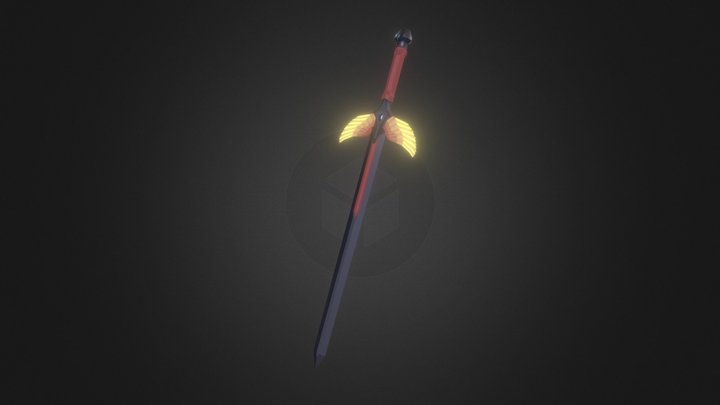 Sorcerer's sword 3D Model