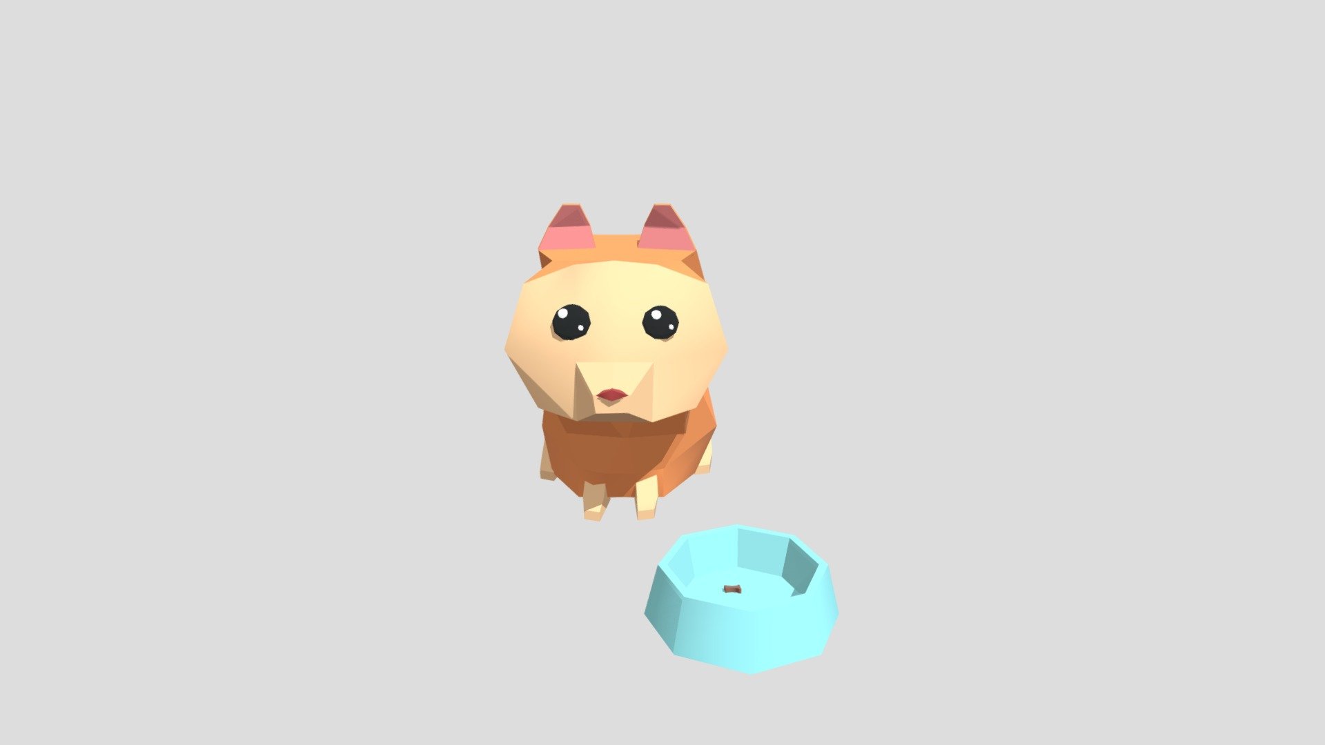 Dog from Poly by Google