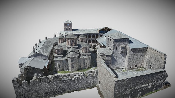ΙΕΡΑ ΜΟΝΗ ΑΓΙΟΥ ΔΙΟΝΥΣΙΟΥ 3D Model